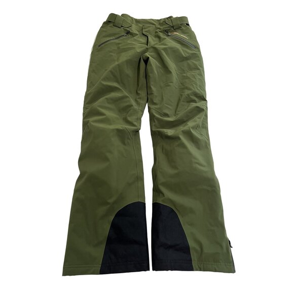 Perfect Moment Chamonix Ski Trousers in Dark Green - Picture 1 of 8